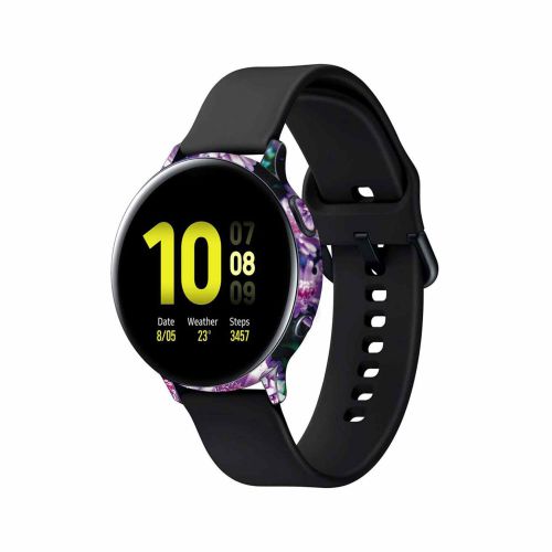 Samsung_Galaxy Watch Active 2 (44mm)_Purple_Flower_1